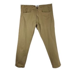 Winston Men’s Khaki Pants w/ Microsuede Offset Back Pockets 38/31